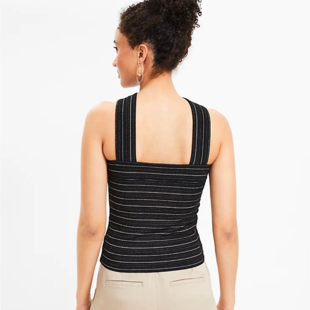 SALE!! NWT Jacquard Smocked Crossover Halter Top Size Small - Picture 3 of 3